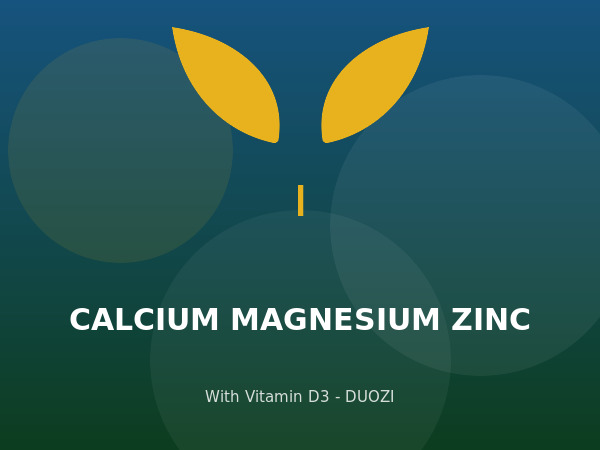 Calcium Magnesium Zinc plus Vitamin D3 — DUOZI, Home of Peptides Kenya