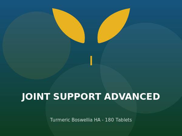 Joint Support Advanced Formulation tablets with Turmeric, Boswellia and Hyaluronic Acid